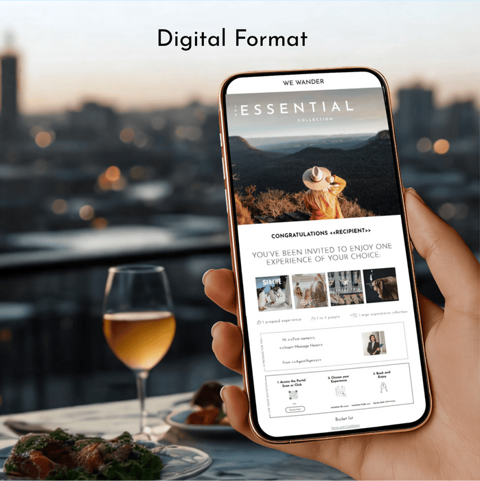 Essential - Experience Portfolio for business - We Wander
